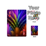 Abstract Colors - , Abstract Colors Playing Cards 54 Designs (Mini) Front - Diamond6