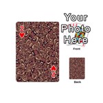 Human Spider Mutant Creatures Motif Random Pattern Playing Cards 54 Designs (Mini) Front - Heart2