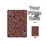 Human Spider Mutant Creatures Motif Random Pattern Playing Cards 54 Designs (Mini) Front - Spade5