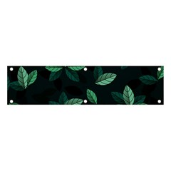 Foliage Banner And Sign 4  X 1  by HermanTelo