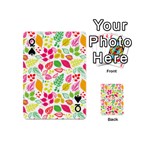 Leaves Pattern Seamless Texture Playing Cards 54 Designs (Mini) Front - SpadeQ