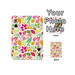Leaves Pattern Seamless Texture Playing Cards 54 Designs (Mini) Front - SpadeK