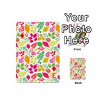 Leaves Pattern Seamless Texture Playing Cards 54 Designs (Mini) Front - Diamond3