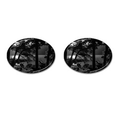 Los Alerces National Park Waterfront Landscape, Argentina002 Cufflinks (oval) by dflcprintsclothing
