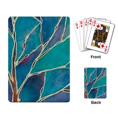 Aqua Batik, Abstract, Colorful Playing Cards Single Design (rectangle) by kyorashop23