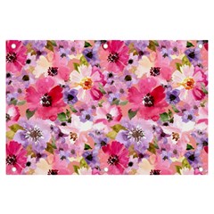 Pattern Seamless Texture Daisies Banner And Sign 6  X 4  by Grandong