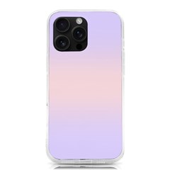 Pale Violet To Pale Pink Bilinear Gradient Iphone 16 Pro Max Tpu Uv Print Case by GradientsOmbre