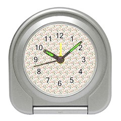 Boho Pattern 3 Travel Alarm Clock by designsbymallika