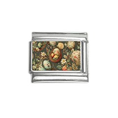Charming Seamless Pattern Vintage Easter Floral Motif Italian Charm (9mm) by dflcprintsclothing
