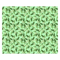 Leaves Pattern Texture Seamless Two Sides Premium Plush Fleece Blanket (kids Size) by Hannah976