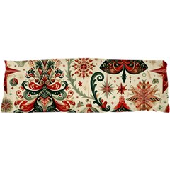 Christmas Tree Snow 21 x63  Body Pillow Case Dakimakura (two Sides) by Bedest