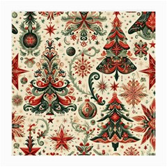 Christmas Tree Snow Medium Glasses Cloth by Bedest