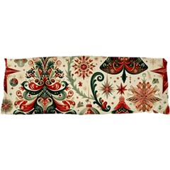 Christmas Tree Snow 17 x47  Body Pillow Case Dakimakura (two Sides) by Bedest
