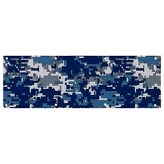 Blue, Camouflage, Cool, Navy, New, Pattern Banner And Sign 9  X 3  by kyorashop23