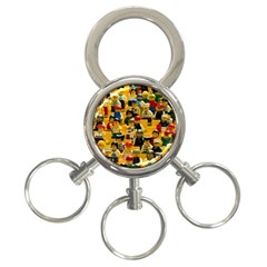 Lego People, Games 3-ring Key Chain by kyorashop23