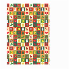 Template Christmas Pattern Large Garden Flag (two Sides) by Proyonanggan