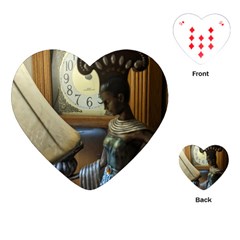 Lady Playing Cards Single Design (heart) by bestdesignintheworld