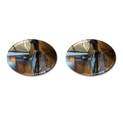 Lady Cufflinks (oval) by bestdesignintheworld