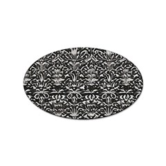 Gothic Leaf Pattern 2 Sticker Oval (100 Pack) by violetheavensky