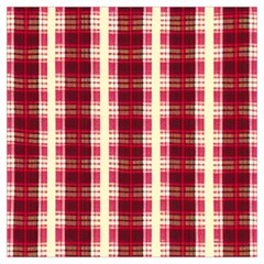 Retro 60s 50s Plaid Pattern 4 Lightweight Scarf  by violetheavensky