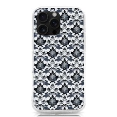 Gothic Leaf Pattern Iphone 16 Pro Max Tpu Uv Print Case by violetheavensky