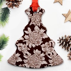 Mid Century Retro Floral 1970s 1960s Pattern 106 Ornament (christmas Tree)  by violetheavensky