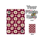 Retro 1880s Flowers Pattern Playing Cards 54 Designs (Mini) Front - Spade10