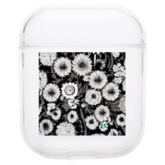 Mid Century Retro Floral 1970s 1960s Pattern 87 Mid Century Retro Floral 1970s 1960s Pattern 86 Soft Tpu Airpods 1/2 Case by violetheavensky