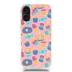 Ice Cream Donut Sweets Candie Iphone 16 Tpu Uv Print Case by Apenda