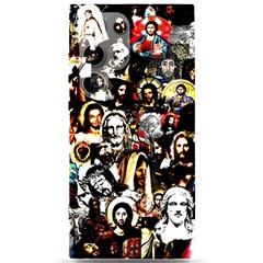 Jesus Christ Modern Halftone Pattern Samsung Galaxy S24 Ultra 6 9 Inch Black Tpu Uv Case by snek