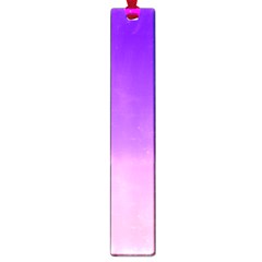 Indigo Violet To Cotton Candy Pink Linear Gradient Large Book Marks by GradientsOmbre
