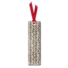 Beige Snake Pattern Small Book Marks by DinkovaArt