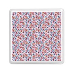 Floral Mix Memory Card Reader (square) by DinkovaArt