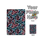 Leaves Nature Pattern Patterns Colorful Playing Cards 54 Designs (Mini) Front - Spade5