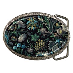 Pattern Flower Plants Leaves Nature Belt Buckles by Tsamara