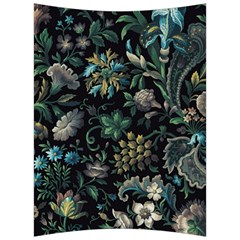 Pattern Flower Plants Leaves Nature Back Support Cushion by Tsamara