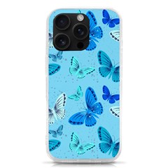 Butterflies Insect Pattern Nature Iphone 16 Pro Tpu Uv Print Case by Sabxi