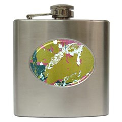 Colorwoven Abstract Print Hip Flask (6 Oz) by dflcprintsclothing
