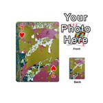 Colorwoven Abstract Print Playing Cards 54 Designs (Mini) Front - Heart7