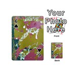 Colorwoven Abstract Print Playing Cards 54 Designs (Mini) Front - Spade6