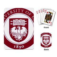 University Of Chicago Playing Cards Single Design (rectangle) by avitendut