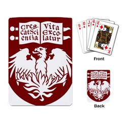 University Of Chicago Playing Cards Single Design (rectangle) by avitendut