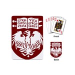 University of Chicago Playing Cards Single Design (Mini) Back