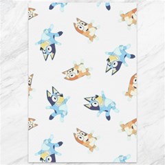 Bluey, Bluey Merch, Bluey Pattern, Bluey Bluey, Bingo, Bluey Design, Bluey Dog Canvas 12  X 18  by avitendut