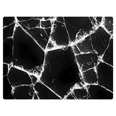 Dark Patch Art Crack Construction 40  X 30  Two Sides Premium Plush Fleece Blanket (baby Size) by Tsamara
