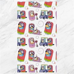 Bluey, Bluey Merch, Bluey Pattern, Bluey Bluey, Bingo, Bluey Design, Bluey Dog Canvas 40  X 72  by avitendut