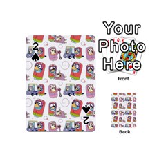 Bluey, Bluey Merch, Bluey Pattern, Bluey Bluey, Bingo, Bluey Design, Bluey Dog Playing Cards 54 Designs (mini) by avitendut
