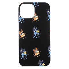 Bluey, Bluey Merch, Bluey Pattern, Bluey Bluey, Bingo, Bluey Design, Bluey Dog Iphone 15 Plus Black Uv Print Pc Hardshell Case by avitendut