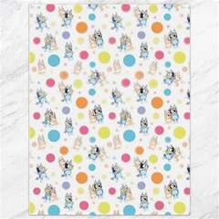 Bluey, Bluey Merch, Bluey Pattern, Bluey Bluey, Bingo, Bluey Design, Bluey Dog Canvas 36  X 48  by avitendut