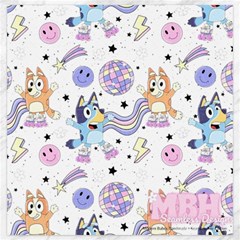 Bluey, Bluey Merch, Bluey Pattern, Bluey Bluey, Bingo, Bluey Design, Bluey Dog Canvas 20  X 20  by avitendut